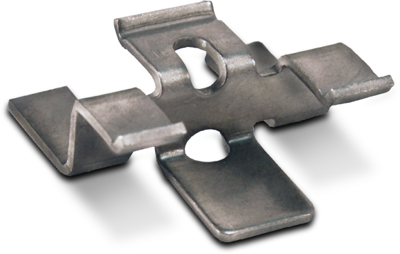 Hidden Siding Fastener crafted from solid stainless steel
