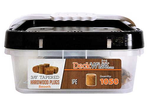 Exotic Hardwood Decking Plugs 1050 Count