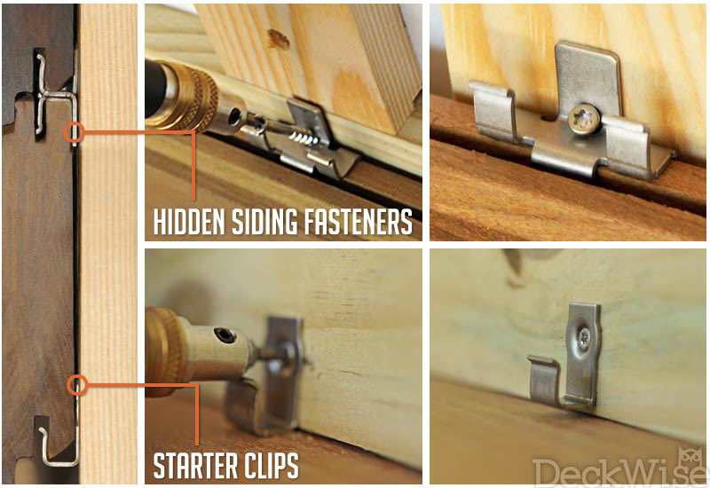 Installing Hidden Siding Fasteners