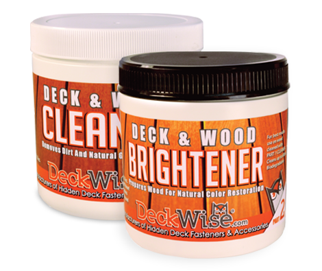 DeckWise® Hardwood Deck Cleaner & Brightener 16 oz