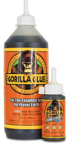 Gorilla Glue® adhesive for wood plugs