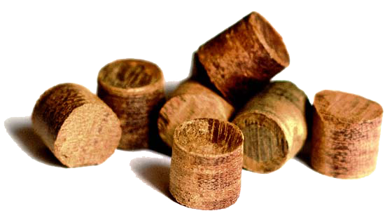 Smooth Hardwood Plugs