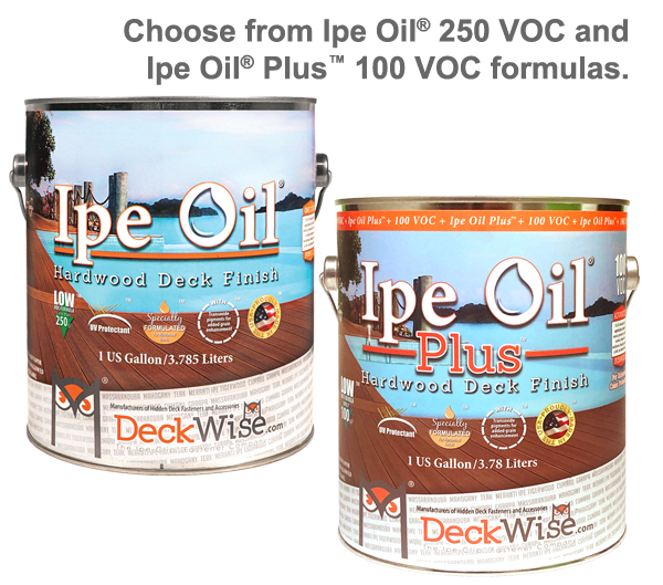 Ipe Oil 1 gallon hardwood deck finish™