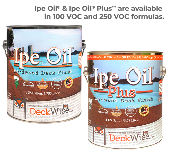 Ipe Oil 1 gallon hardwood deck finish™